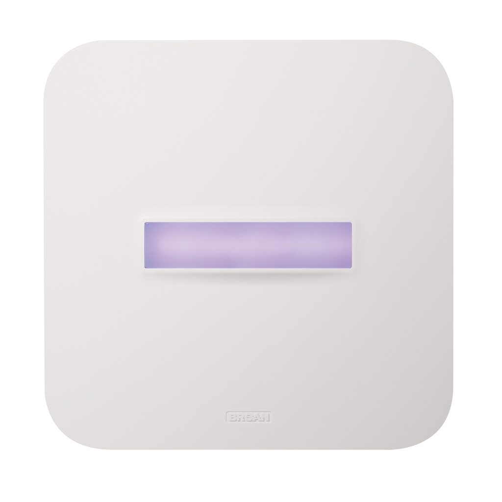 BROAN-NUTONE Broan AR110LKVV Exhaust Fan with LED and Vyv Violet Anti-microbial Virus Killing Light, 110 CFM