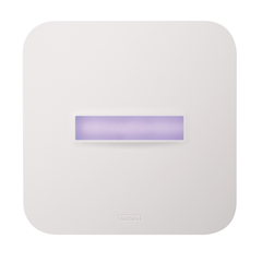 BROAN-NUTONE Broan AR110LKVV Exhaust Fan with LED and Vyv Violet Anti-microbial Virus Killing Light, 110 CFM
