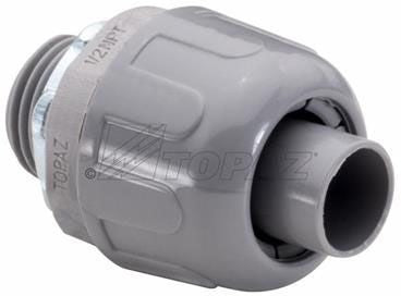 SOUTHWIRE Topaz P471 TOP P471 1/2 GRY NYL L/T CONN