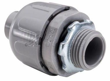 SOUTHWIRE Topaz P471 TOP P471 1/2 GRY NYL L/T CONN