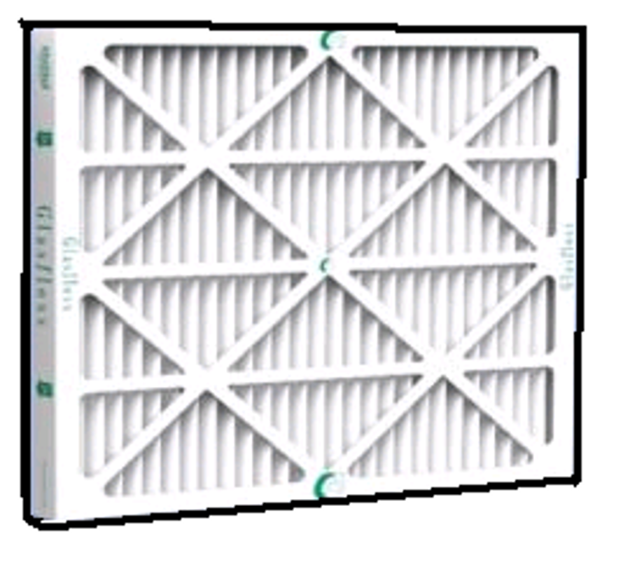 GLASFLOSS Glasfloss ZXP24242 Pleated Air Filter, 24 x 24 x 2 Replacement Synthetic MERV10 Z-Line Series