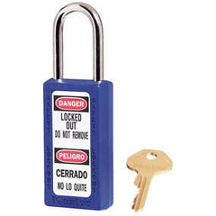 MASTER LOCK 411BLU SAFETY CONES, CHAINS & TAPES