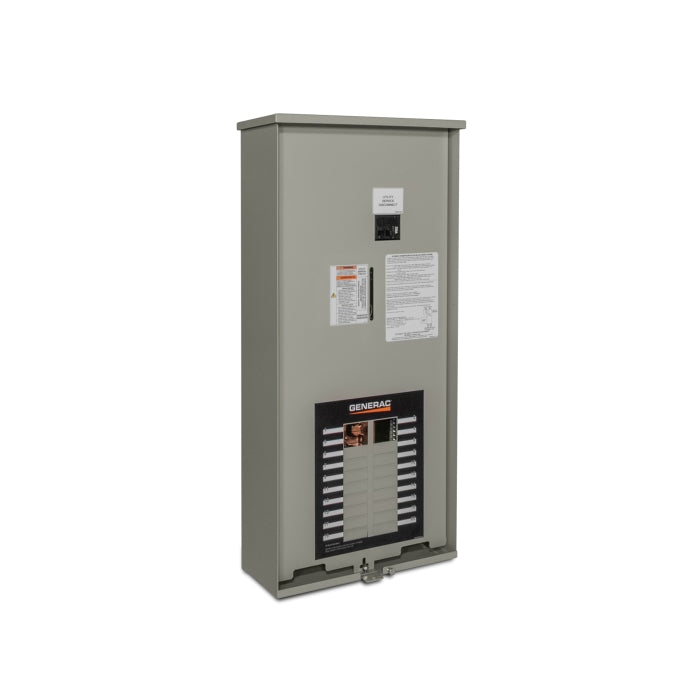 GENERAC Generac RXGW20SHA3 Automatic Smart Transfer Switch 200 Amp 20 Circuit Load Center