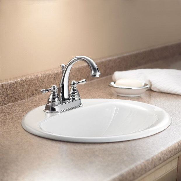 MOEN Moen 6121 Two-Handle Bathroom Faucet Chrome