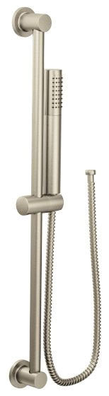 MOEN Moen 3887EPBN Level Single Function Hand Shower with Slide Bar in Brushed Nickel