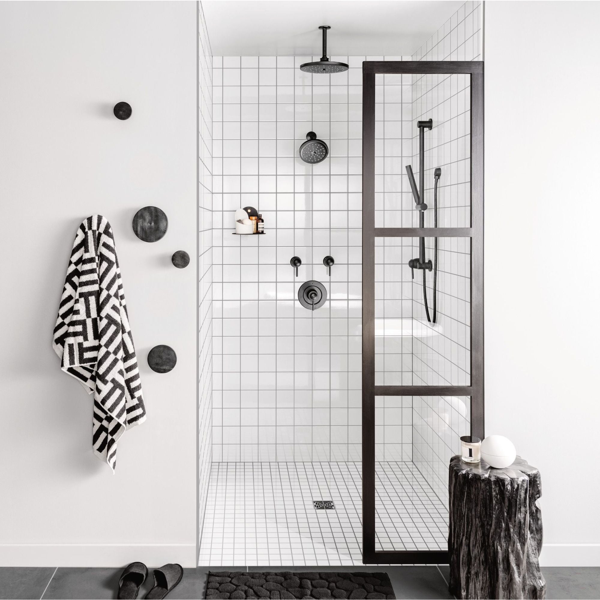 MOEN Moen S112WR Waterhill Single Function Showerhead in Wrought Iron