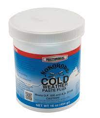 RECTORSEAL Rectorseal 14730 Nokorode Cold Weather Paste Flux, 1 lb. - Flux Nokorode 1 Lb.