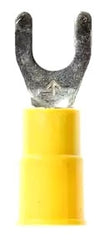 3M FV10-8Q Highland Insulated Standard Fork Terminal 12 to 10 AWG Yellow