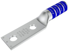 BURNDY YA322N 400 kcmil CU Two Hole 1/2 Stud Size 1-3/4 Hole Spacing Long Barrel Internal Chamfer