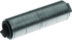 Burndy YS34A1 500 KCMIL AL Splice, AL9CU, Internal Chamfer, Tin Plated, Prefilled PENETROX, End Cap, UL/CSA, 90°C, Up to 35kV, Pink Color Code, 300 Die Index