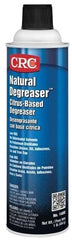 CRC 14005 Natural Degreaser Citrus-Based Degreaser, 20 oz Aerosol Can