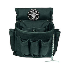 KLEIN TOOLS Klein 5719 PowerLine Series Electrician Tool Pouch, 18-Pocket