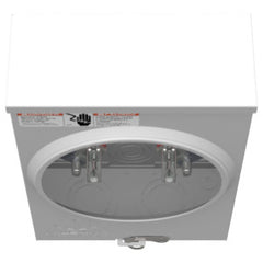 Milbank U7487-O-TG 4 Terminal Ringless Plain Top Triplex Ground 125 Ampere