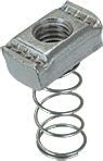 PHOENIX SUPPORT SYSTEMS Phoenix Support Systems CNR20025S6 Phosup 1/4-20 Regular Spring Channel Nut
