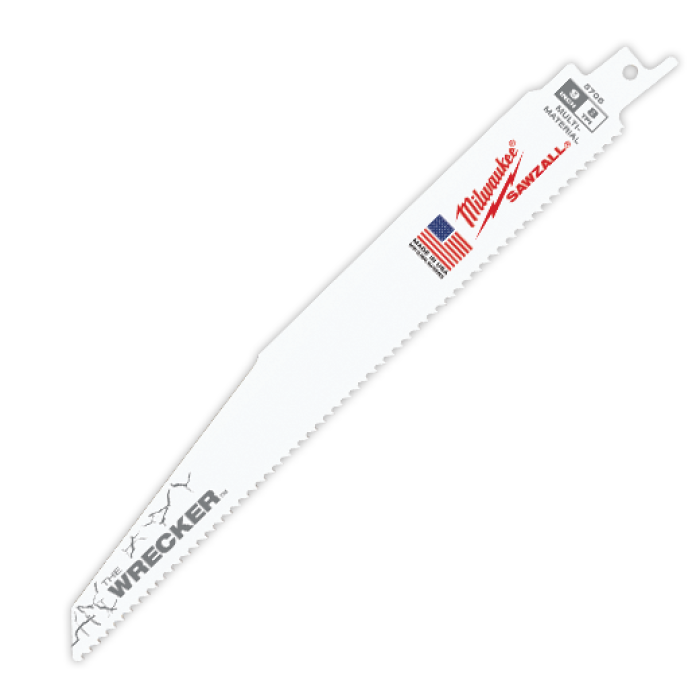 MILWAUKEE Milwaukee 48-00-8701 The Wrecker Multi-Material SAWZALL Blade 6 in. 7/11TPI 25pk