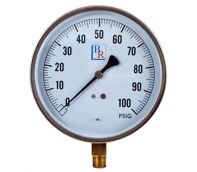 BLUE RIBBON BR601D-454H PRESSURE GAUGES