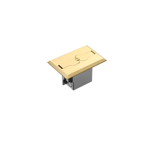 ARLINGTON Arlington FLBRF101MB Non Metallic Box With Metal Covers For Existing Floors