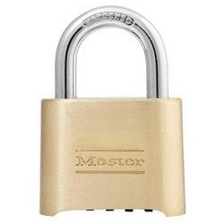 MASTER LOCK Master Lock 175D Combination Padlock Resettable 2 Width