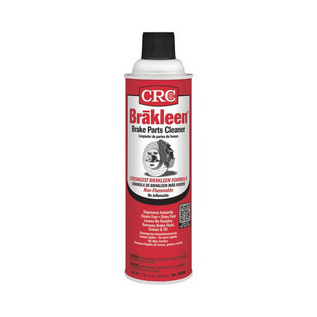 CRC INDUSTRIES crc 05089 brakleen brake parts cleaner 20 oz aerosol can