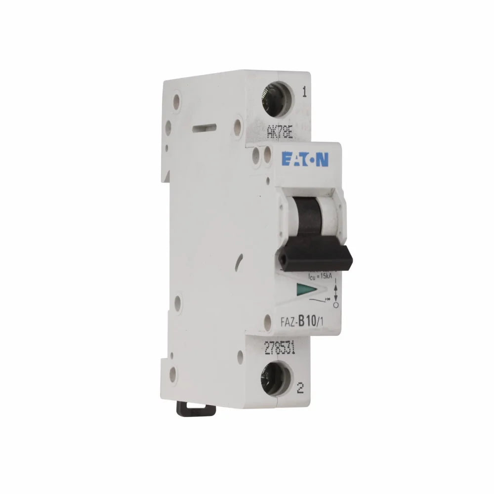 EATON Eaton FAZ-C10/1-NA-SP Miniature Circuit Breaker, 10 Amp, 1 Pole, 277V