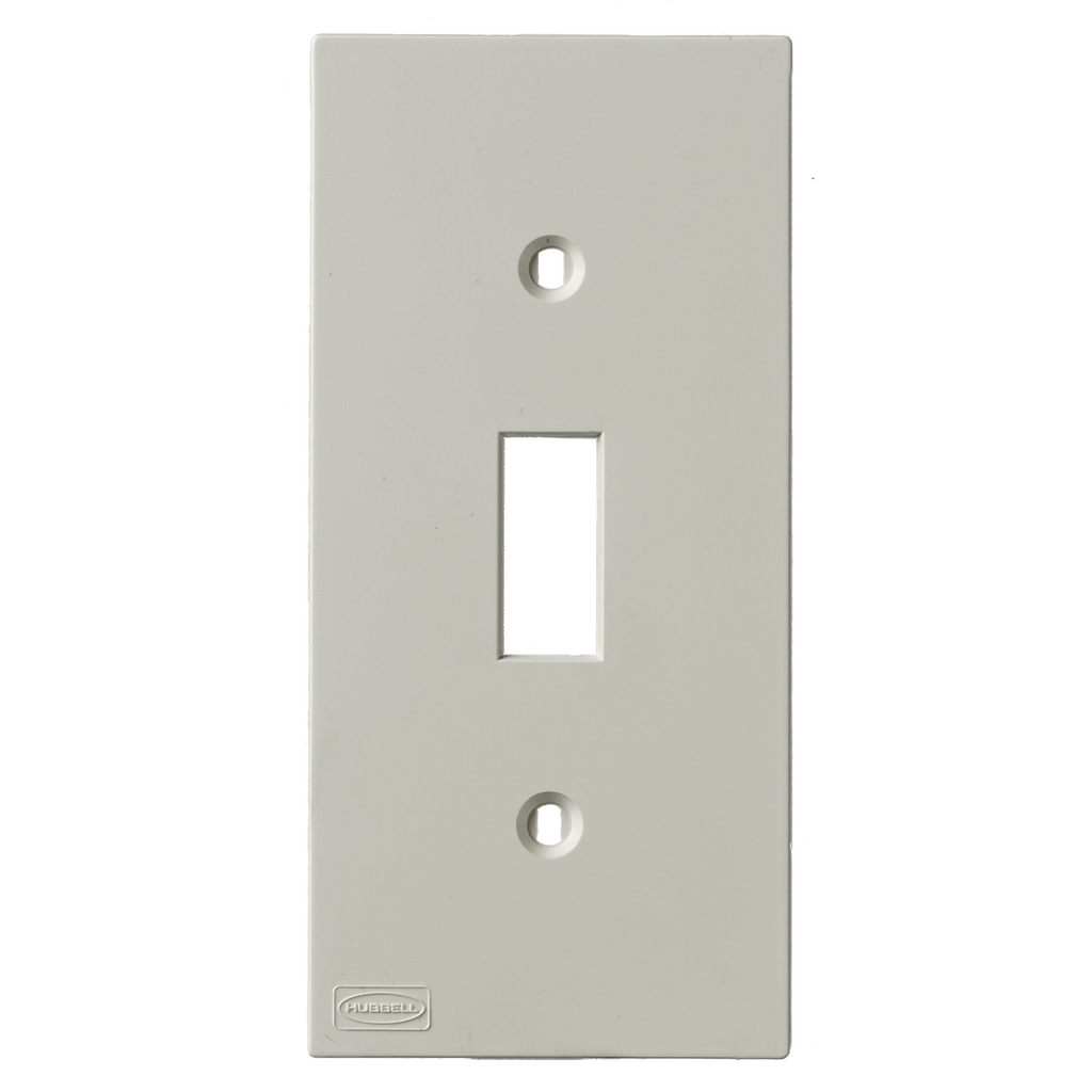 HUBBELL Hubbell KP1 HUBW KP1 FACEPLT, KP SER, 1-G, TOG