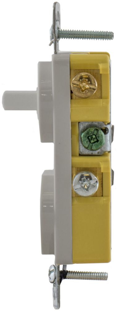 HUBBELL Hubbell RC108WTR Combo, 15A SP &