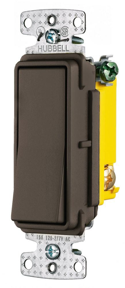 HUBBELL Hubbell RSD315 HUBW RESI ROCKER SW 3W 15A None