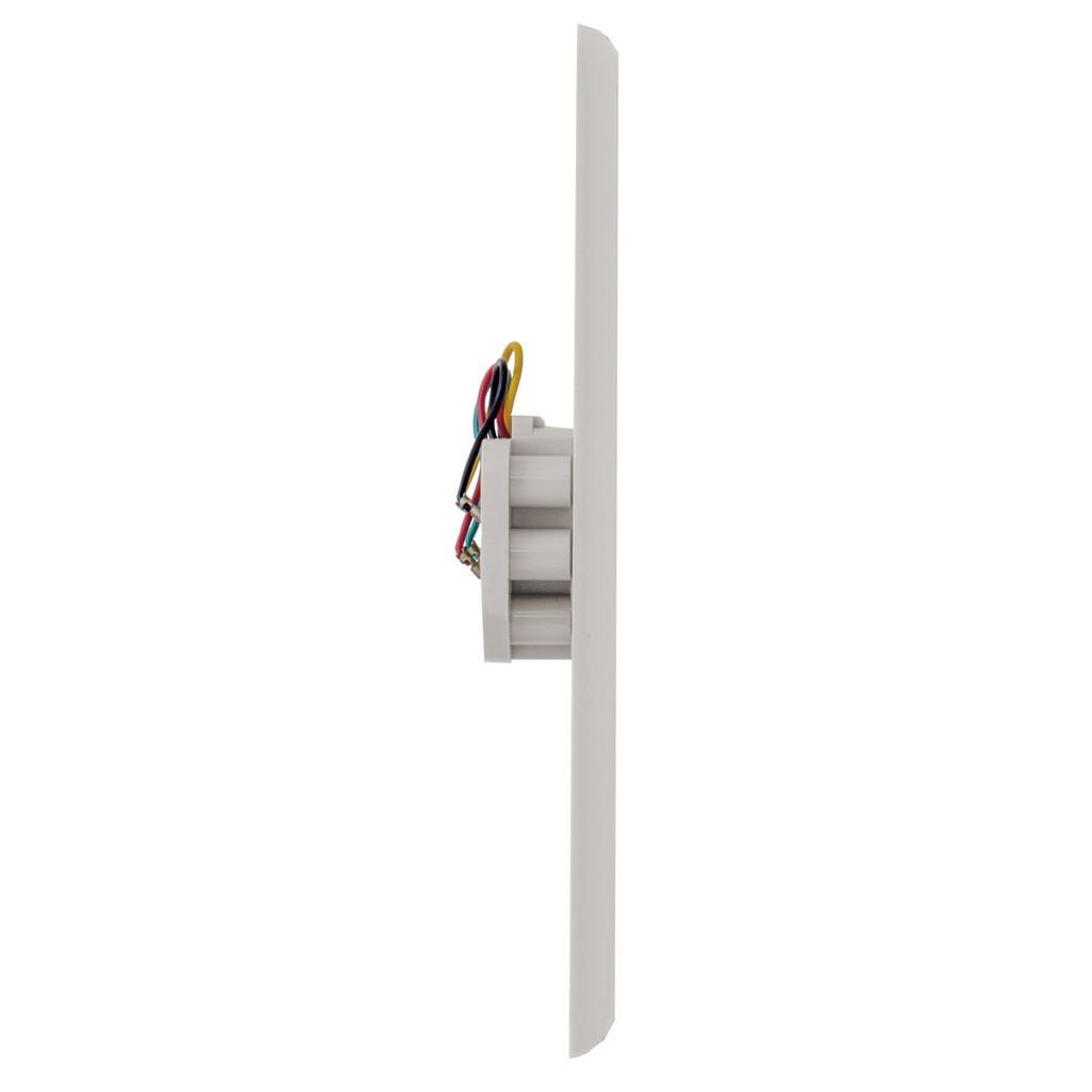 HUBBELL Hubbell NS735W Plate, Data Communication Molded-In, 4-Conductor RJ11 Jack, 10 Pack