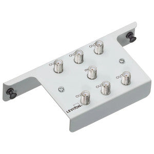LEVITON Leviton 47690-6C2 1x6 Passive Video Splitter Module, 2.05 GHz