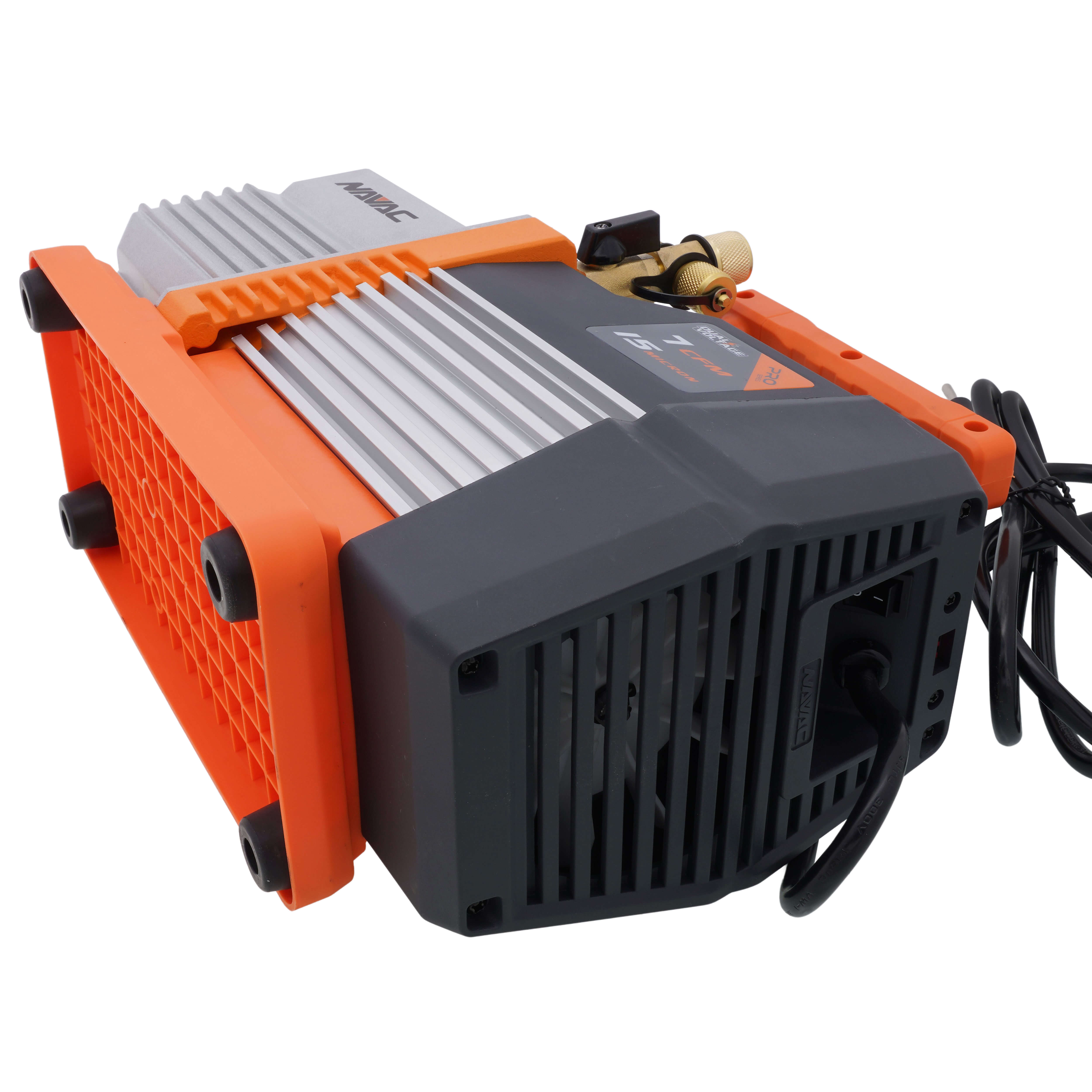 NAVAC NAVAC NP7DP Vaccum Pump, 115 V, 7 cfm Flow Rate, 15 micron Max Vacuum