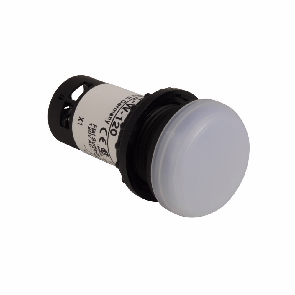 EATON Eaton C22-L-W-24 Compact Pushbutton Indicating Light LED 24 Vac/dc