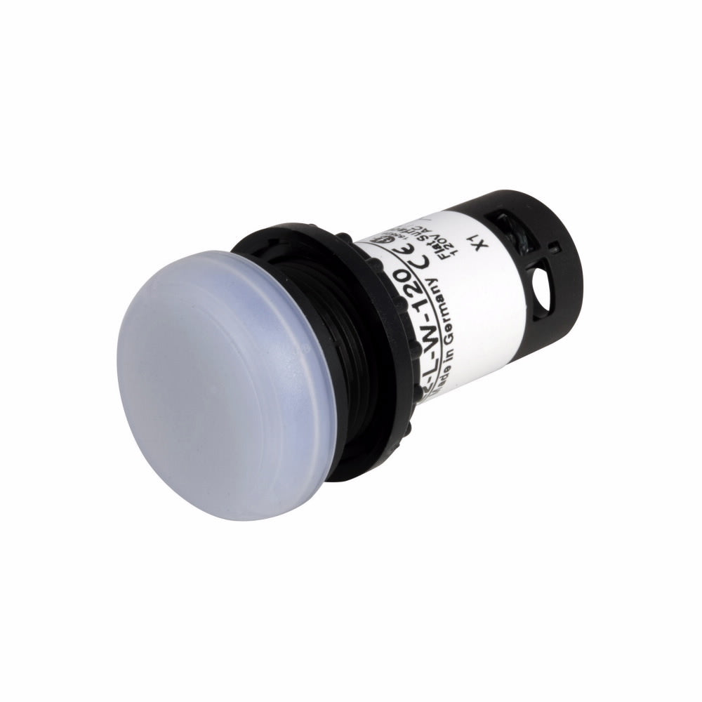 EATON Eaton C22-L-W-24 Compact Pushbutton Indicating Light LED 24 Vac/dc