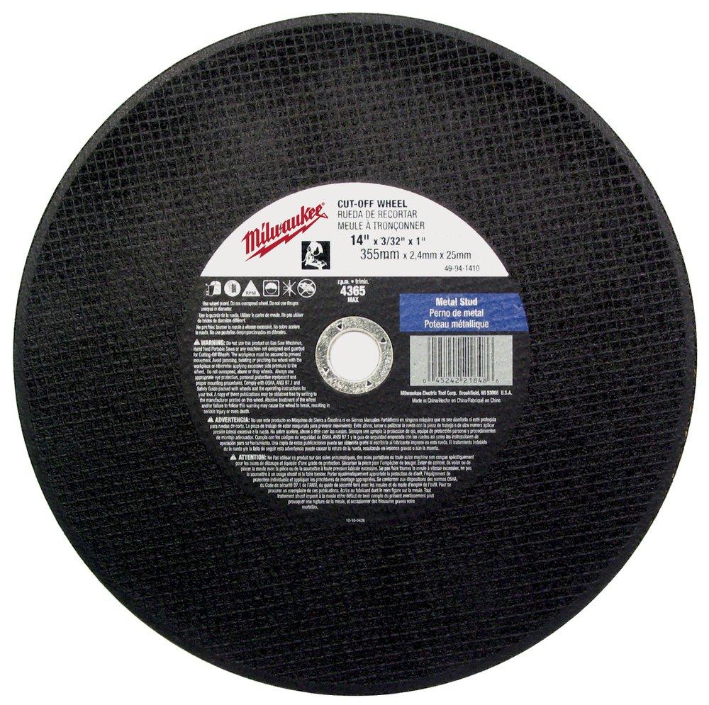 MILWAUKEE 49-94-1410 CUT-OFF SAWS & DISCS