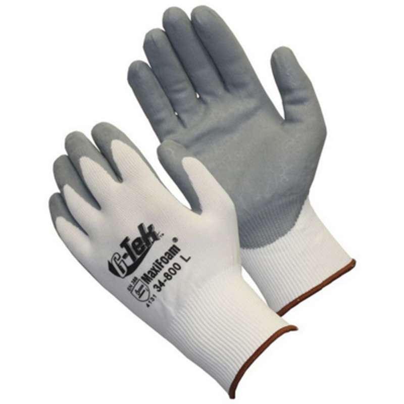 PIP PIP 34-800/L MaxiFoam Premium Nitrile Coated Gloves Large