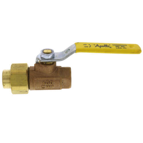 APOLLO VALVES Conbraco 7030501 1/2 in FNPT Bronze Ball Valve Inline Single Union