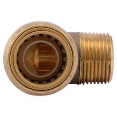 SharkBite U286LF 3/4 in. Push x MNPT Brass 90 Degree Elbow