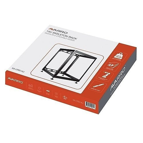 AVARRO AVARRO NX-CRS14U 14 Unit Modular Skeleton Rack