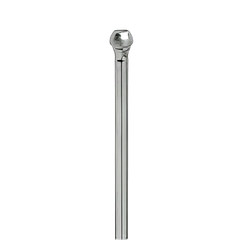 BRASSCRAFT BrassCraft 1-12A C Copper Faucet Riser, 3/8 Inch OD Tube, 12 Inch Length, Chrome Plated