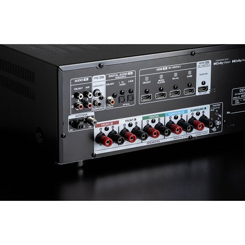 DENON Denon AVR-S570BT 8K Video and Surround Sound from 5.2 Channel Receiver