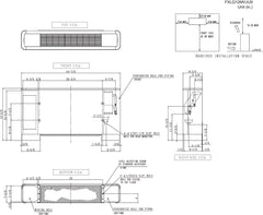 DAIKIN Daikin FXLQ12MVJU9 Indoor Floor Standing VRV Fan Coil