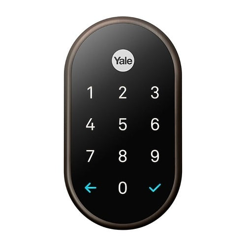 GOOGLE Google RB-YRD540-WV-0BP Yale Lock with Nest Connect, Battery, Oil Rubbed Bronze