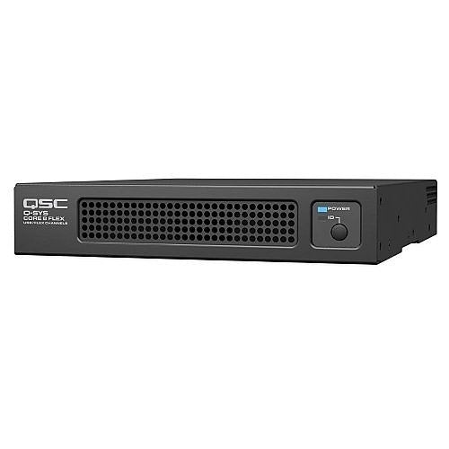 QSC QSC CORE8FLEX Q-SYS Network Analog I/O Processor 8x AEC Processors 64 64 Networked Audio Channels QLAN AES67
