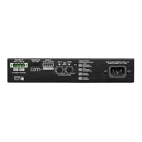 QSC QSC SPA2-200 SPA Series 2-Channel Power Amplifier, 200W