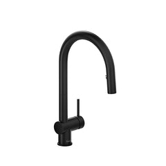 Riobel AZ201BK Azure Kitchen Faucet in Black