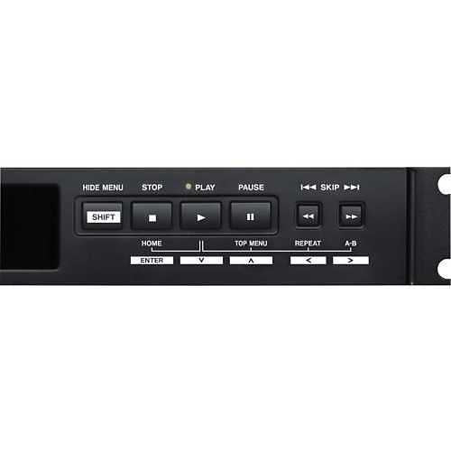 TASCAM Tascam BD-MP1 Professional-Grade Compact Multi-Format Blu-ray Player 1U RMS