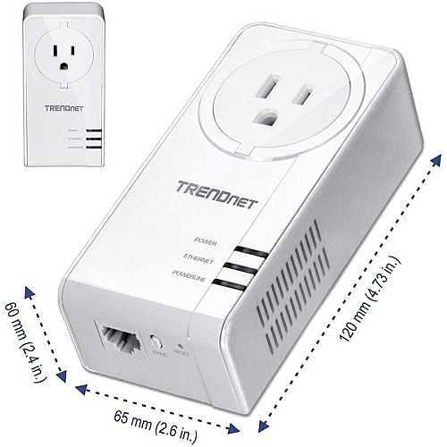 TRENDNET TPL-423E2K POWER & EXTENSION CORDS
