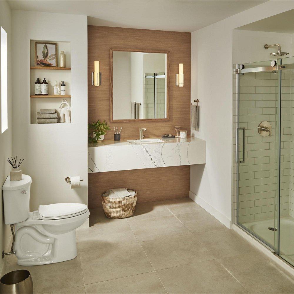 AMERICAN STANDARD American Standard 1660.528.295 Studio S Single Function Showerhead In Brushed Nickel
