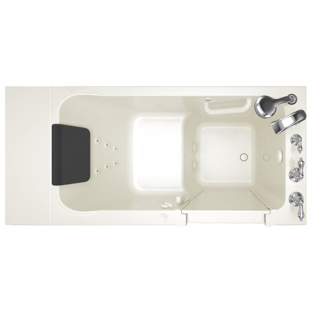 AMERICAN STANDARD American Standard 2848.119.WRL Luxury Series 48 x 28 in. Walk-In Tub with Whirlpool System
