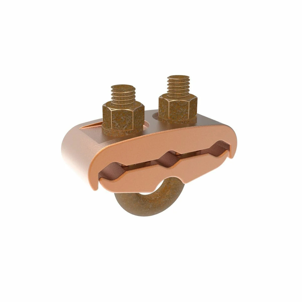 BURNDY BURNDY GK6429 Mechanical Grounding Connector 3 Cables to Rod or Pipe 2/0 AWG - 250 kcmil 3/8 Pipe 5/8-3/4 Rod