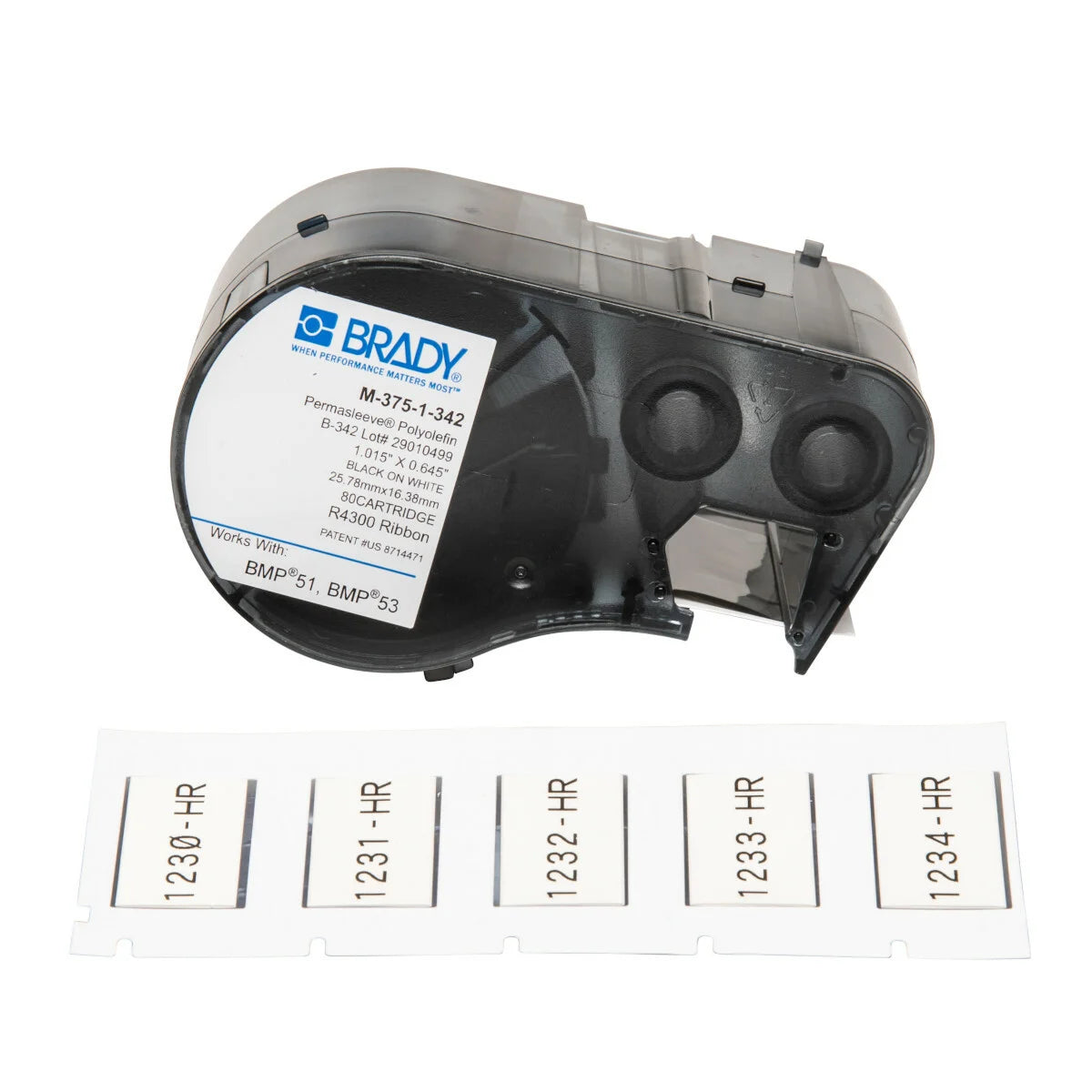 BRADY M-375-1-342 DUCT MISCELLANEOUS